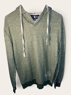 Lucky Brand Lightweight Hoodie Sweatshirt - Olive Green Men’s Large
